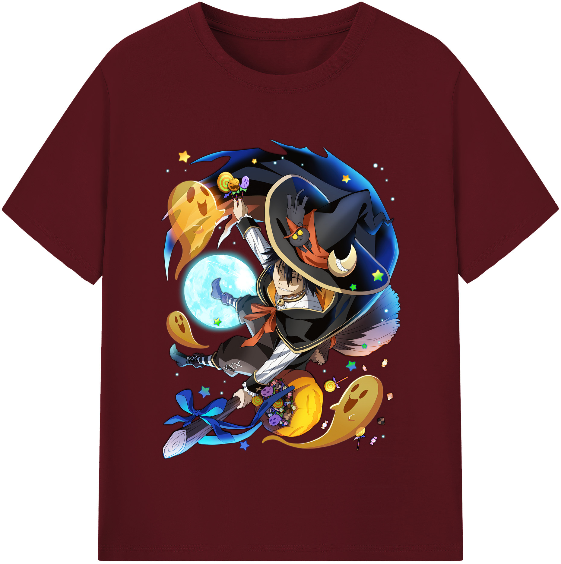 （画像用） 文豪ストレイドッグス Bungo Stray Dogs 綿100％半袖Tシャツ（フロントプリント）